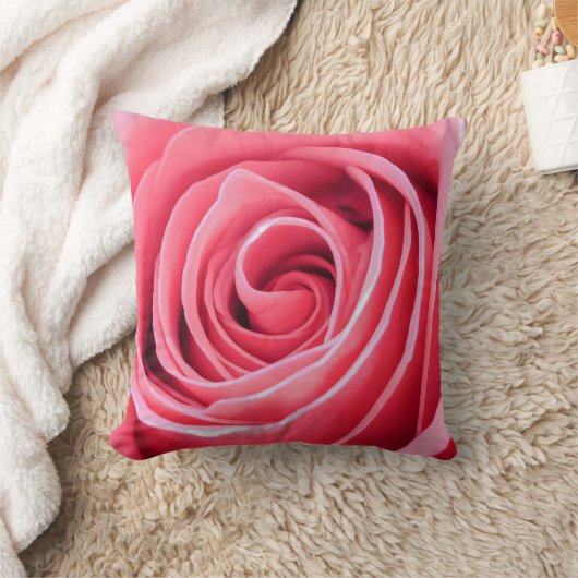 ピンクエレガントのフローラ花びら |装飾用クッション クッション (ブランケット)