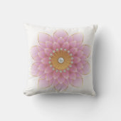 ピンクエレガントのフローラ花 クッション (正面)