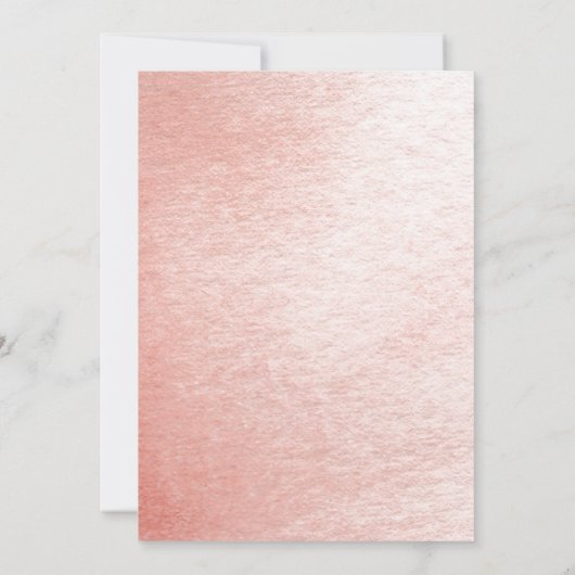 ピンクエレガントのポピーフローラ60th誕生日パーティー 招待状 (裏面)