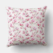 ピンクエレガントのマグノリア クッション (裏面)
