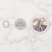 ピンクエレガントの巻物 コンフェッティ (正面)