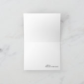 ピンクエレガントの巻物 サンキューカード (内部)