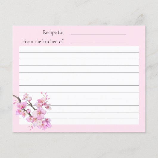 ピンクエレガントの水の色のさくらんぼ花脚本 (正面)