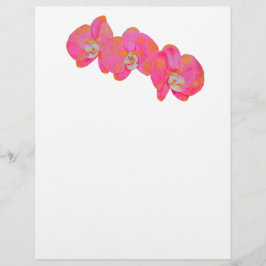 ピンクエレガントの水色のラン熱帯フローラ