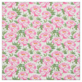 ピンクエレガントの牡丹の模様 ファブリック (見本)