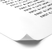 ピンクエレガントの牡丹結婚の座席表 ポスター (角)