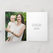 ピンクエレガントの牡丹2 Photo Mother's Day 箔シーズンカード (内側レイダウン)