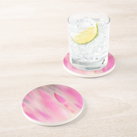 ピンクエレガントの砂岩コースター コースター (側面)