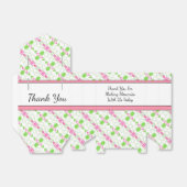 ピンクエレガントの緑と白 フェイバーボックス (折り畳みなし)