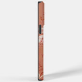 ピンクエレガントの美的背景フローラ Case-Mate iPhoneケース (裏面 / 右)