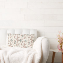 ピンクエレガントの花と緑の鳥柄