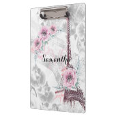 ピンクエレガントの花のリース。 クリップボード (左)