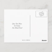 ピンクエレガントの花の写真はがき ポストカード (裏面)