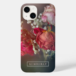 ピンクエレガントの花カスタムのiPhoneケース Case-Mate iPhone 14ケース