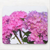 ピンクエレガントの花ピンクの水和物 マウスパッド (正面)