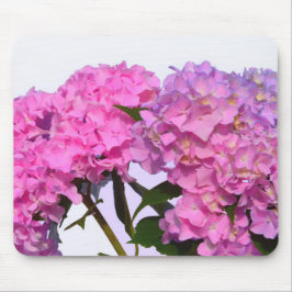 ピンクエレガントの花ピンクの水和物 マウスパッド