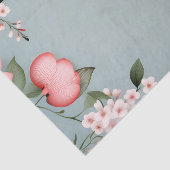 ピンクエレガントの花レース 薄葉紙 (詳細)