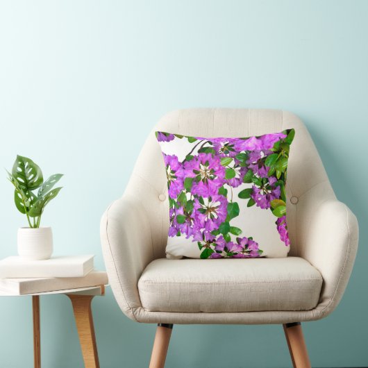 ピンクエレガントの花模様ピンクのツツジのピンクの花 クッション (椅子)