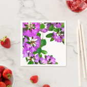 ピンクエレガントの花模様ピンクのツツジのピンクの花 スタンダードカクテルナプキン (インサイチュ)