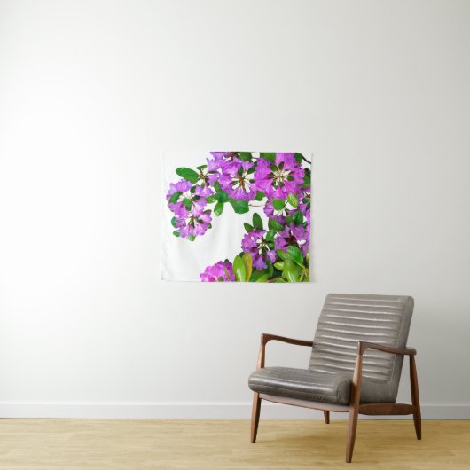 ピンクエレガントの花模様ピンクのツツジのピンクの花 タペストリー (インサイチュ(横))