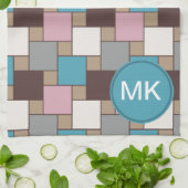 ピンクエレガントの花蜜 キッチンタオル (折り畳み)