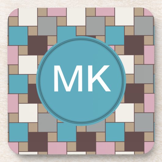 ピンクエレガントの花蜜 コースター (正面)