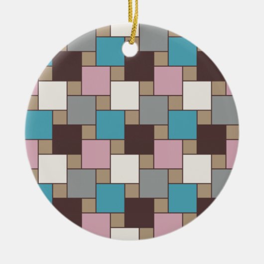 ピンクエレガントの花蜜 セラミックオーナメント (正面)