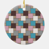 ピンクエレガントの花蜜 セラミックオーナメント (裏面)