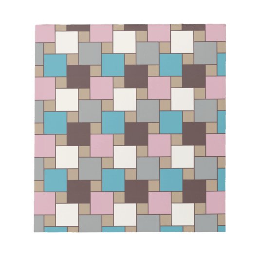 ピンクエレガントの花蜜 ノートパッド (正面)