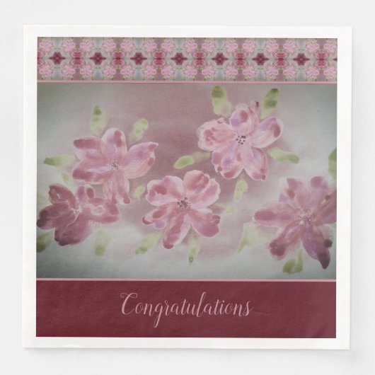 ピンクエレガントの花 (正面)