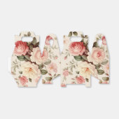 ピンクエレガントの英語バラ フェイバーボックス (折り畳みなし)