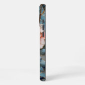 ピンクエレガントの3Dフローラステンドグラスデザイン iPhoneケース (左側面)