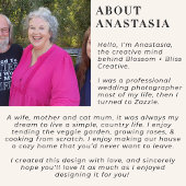 ピンクエレガントウォーターカラー植物性ブライダルブランチ 招待状