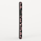 ピンクエレガントオンブラックレースヴィンテージスタイル Case-Mate iPhoneケース (裏面/右)