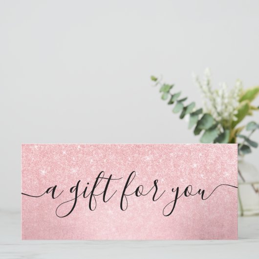 ピンクエレガントガーリーローズ金ゴールドグリッターメイクアップアーティスト (スタンド正面)