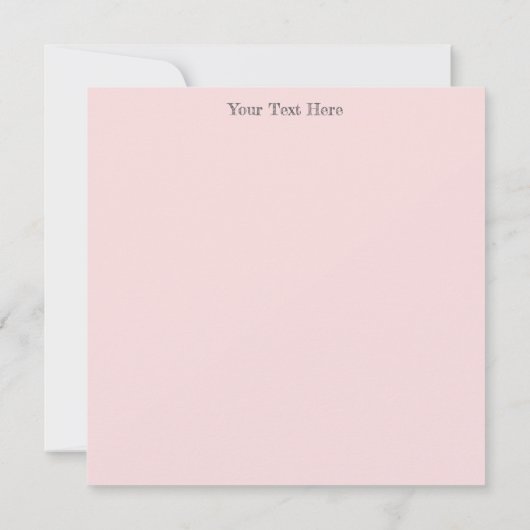 ピンクエレガントクオーツジェムマインド体スピリットエネルギー サンキューカード (裏面)