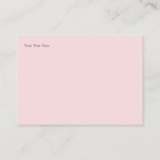 ピンクエレガントクオーツジェムマインド体スピリットエネルギー 名刺 (裏面)