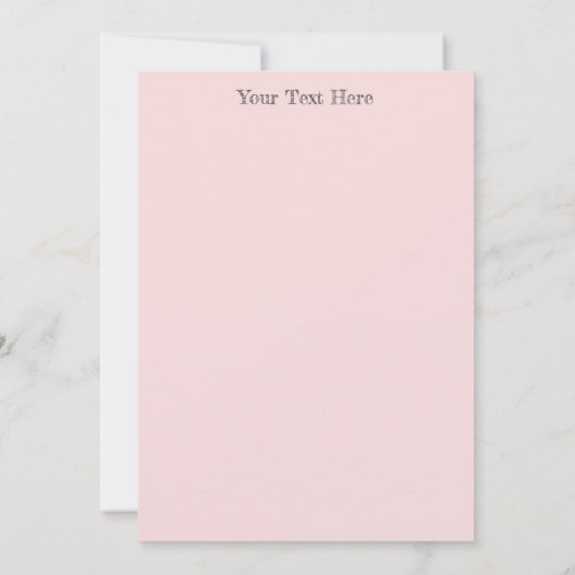 ピンクエレガントクオーツジェムマインド体スピリットエネルギー 招待状 (裏面)