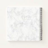 ピンクエレガントク唇の手書き筆跡 ノートブック (裏面)