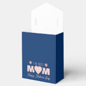 ピンクエレガントグリッターハートパター最高のン母さん フェイバーボックス (オープン)