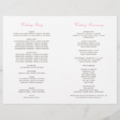 ピンクエレガントグレイフローラ牡丹結婚の式 (裏面)