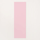 ピンクエレガントシルバーグリッター大理石パターングラム ヨガマット (裏面)