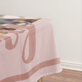 ピンクエレガントシーシェルカスタム テーブルクロス (インサイチュ)