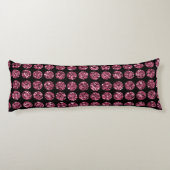 ピンクエレガントダイヤモンドグラムスパークル寝具 ボディピロー (裏面)