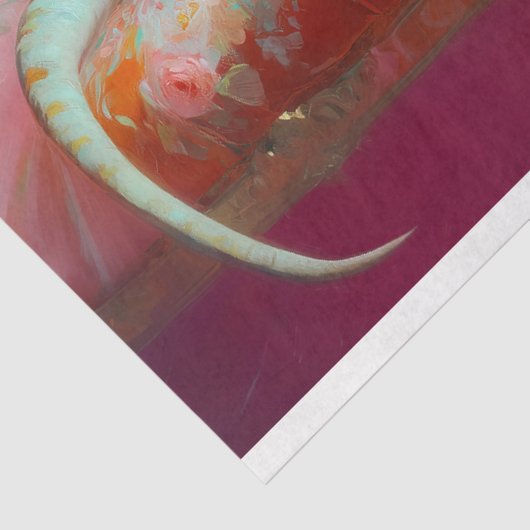 ピンクエレガントツツフローラソフクーチデカップラプター 薄葉紙 (詳細)