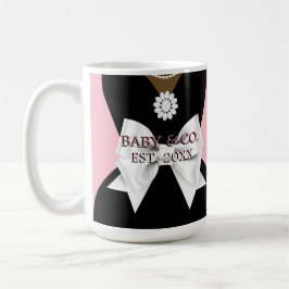 ピンクエレガントティファニー民族妊娠ママになる コーヒーマグカップ