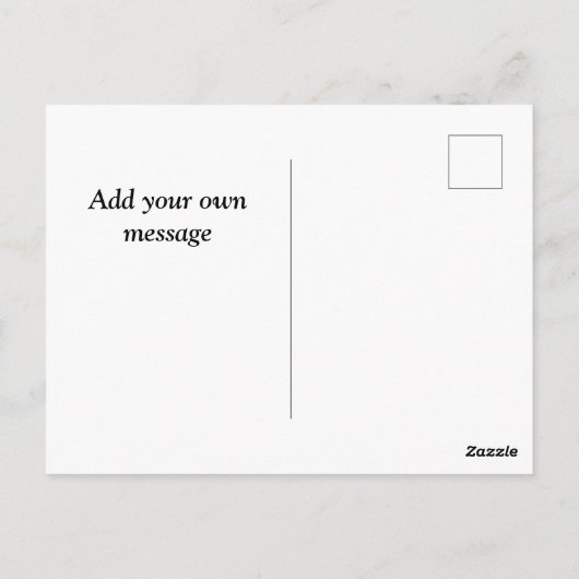 ピンクエレガントハートバレンタインデー ポストカード (裏面)