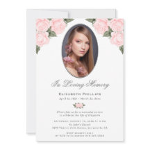 ピンクエレガントバラ写真追悼式