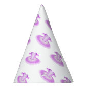 ピンクエレガントバレエ誕生日チュウウォータカラー パーティーハット (右)