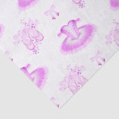 ピンクエレガントバレエ誕生日ツツ&ポインテシューズ 薄葉紙 (詳細)